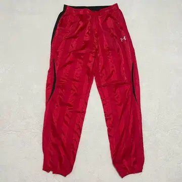 언더아머 나일론 팬츠 피스테 스트라이프 의류 라인 LG