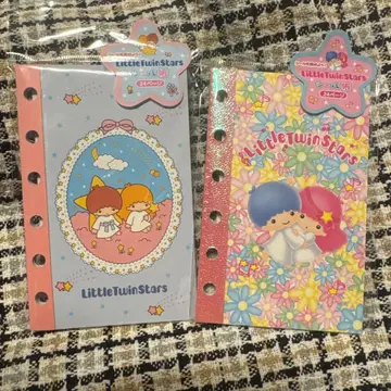 산리오 스핀스 씰 노트 씰북 리틀트윈스타 키키라라