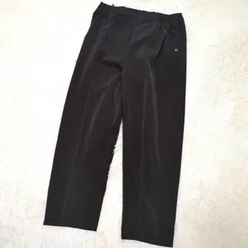 BELLUNA 벨루나 와이드 팬츠(3L) 블랙 노옴코어 이지