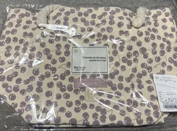 Her lip to HLT Cherry Tote Bag 미사용 새상품