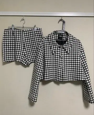 ZARA 셋업 하운드투스 자켓