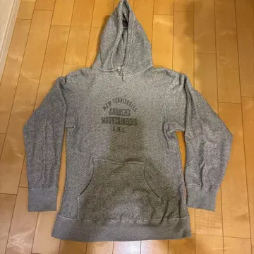 마운틴 리서치 그레이 맨투맨 후드티 L