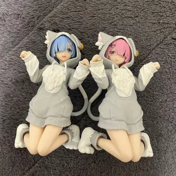 리제로 렘 라무 피규어 세트