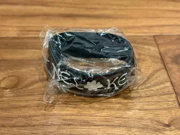 NELKE 로고 러버 밴드 블랙 로고 러버 밴드