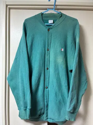 레어 컬러 [90s] 챔피온 스냅 가디건 XL
