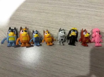 블루이 8체 세트 인형