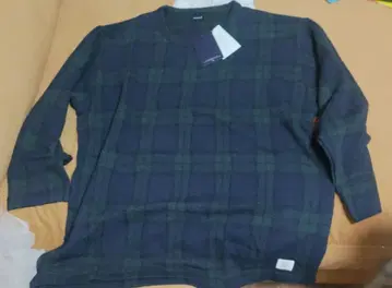 applebum blackwatch 크루넥 니트 XL