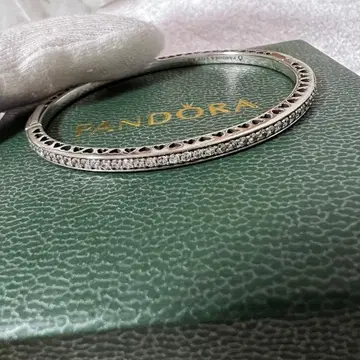 PANDORA 로얄 블루 뱅글 팔찌