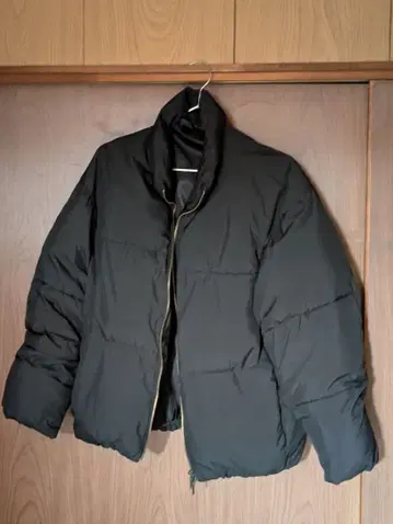 CALME 블랙 다운 자켓 M