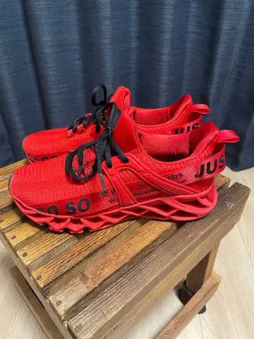 레드 스니커즈 JUST SO