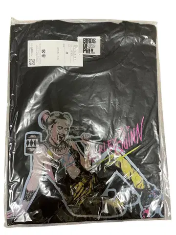 BIRDS OF PREY 할리 퀸 티셔츠 M