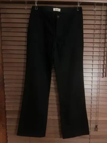 45rpm 45r 울 100% 팬츠 블랙