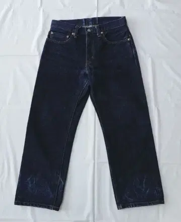 코지마 진즈 헤비 온스 사이즈 32 그린 셀비지