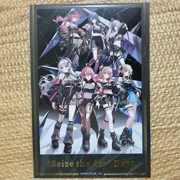 니지산지 Idios 마네키네코 Seizetheday 금박 엽서