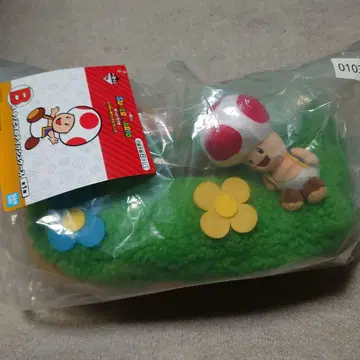 미사용 새상품 제일복권 슈퍼 마리오 B상 키노피오 티슈 케이스