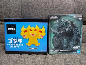 고질라 SD 피규어 킹기도라 & 가메라 2023년판