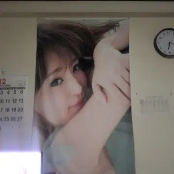 하마사키 아유미 원단 벽걸이