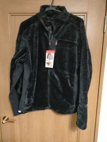 새상품 WORKMAN 다이아 플리스 알루미늄 자켓 L 블랙