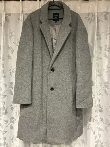GUESS 그레이 체스터 코트 XL