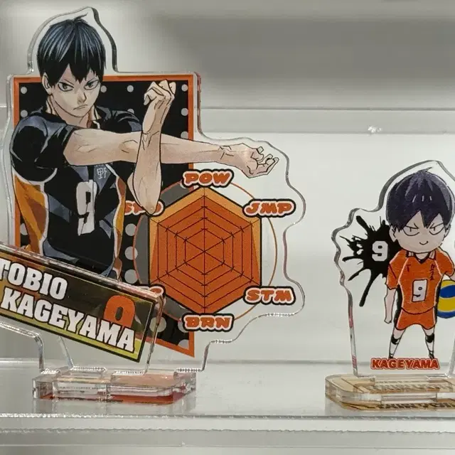 하이큐 카게야마 미니 스탯 아크릴스탠드