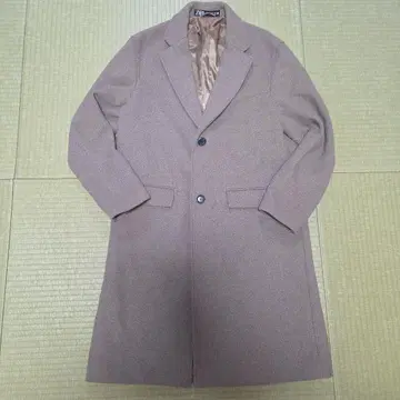 ZARA 체스터 코트 카멜 L 사이즈 새상품급 맥시 길이 롱 코트