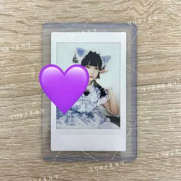 큐르링 해봐 야네 생일 폴라로이드