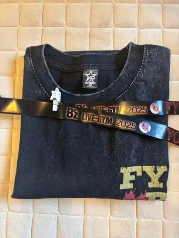 B'z 한정판 FYOP T셔츠 XL