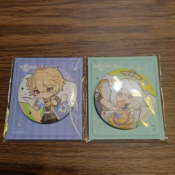 원신 캔뱃지 2개