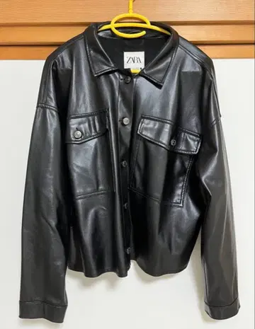 ZARA 가죽 자켓