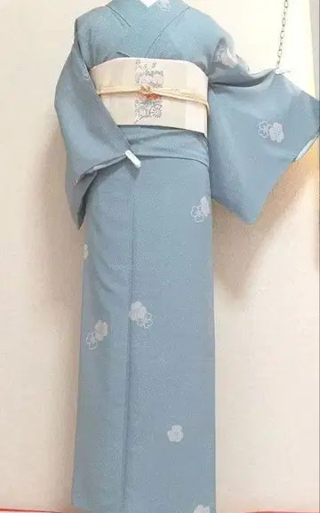 [ 새상품급 ] 코몬 히토에 타타키조메 가을용 기모노