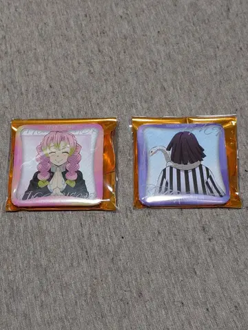 귀멸의 칼날 이쿠로 오바나이 칸로지 미츠리 기둥전 매니악 캔뱃지