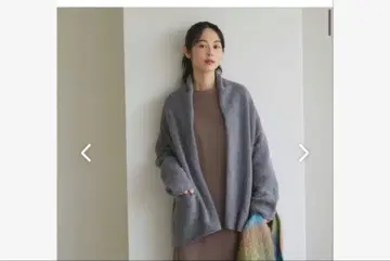 생활 잡화점 알파카 혼방의 포근한 가디건