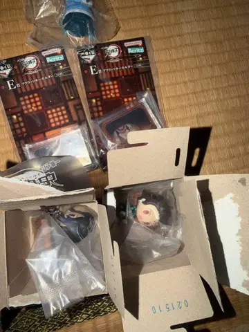 카마도 탄지로 코쵸우 시노부 쵸코놋코 제일복권 키링 세트