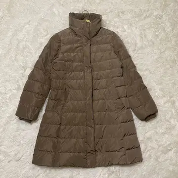 무인양품 [ 새상품급 ] MUJI 경량 롱 다운 코트 아우터 M 베이지