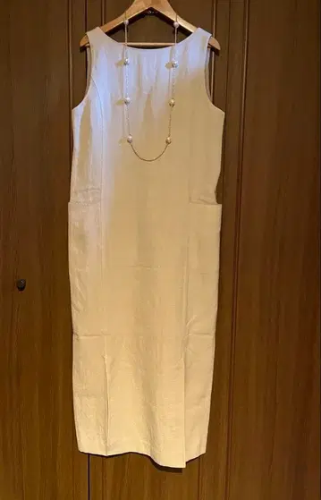 NOBLE 린넨 롱 원피스