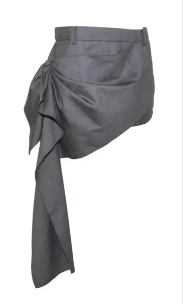 theredthread S drape tail skirt mini