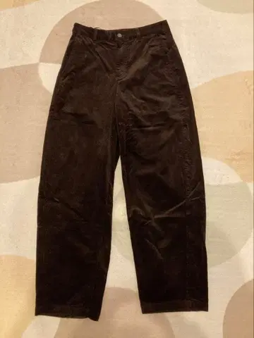 유니클로 코듀로이 커브 팬츠 M 긴 길이 콩트와르 데코토니에 콜라보