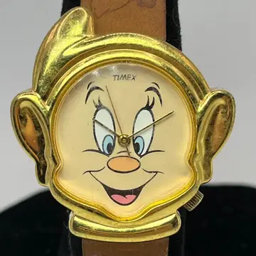 배터리 교환 완료 레어 TIMEX 타이맥스 일곱 난쟁이 얼간이 손목시계