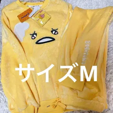 [ 미사용 새상품 ] 산리오 구데타마 보아 상하의 세트 룸웨어 사이즈 M