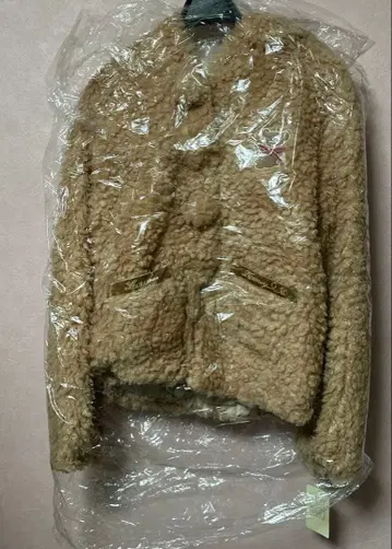 Secret Hney 보아 자켓 곰 귀 여성용 택 포함