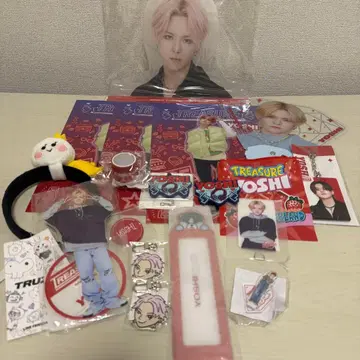 [ 즉시 구매 ] TREASURE 요시 굿즈 묶음 판매