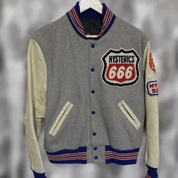 HYSTERIC GLAMOUR 바시티 자켓