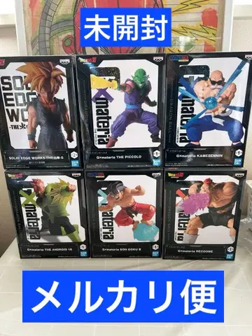 드래곤볼 피규어 세트 6체 지마테리아 출진 거북선인 손오반