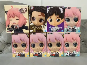 Qposket 아냐 피규어 묶음 판매 탄지로 이카리 신지
