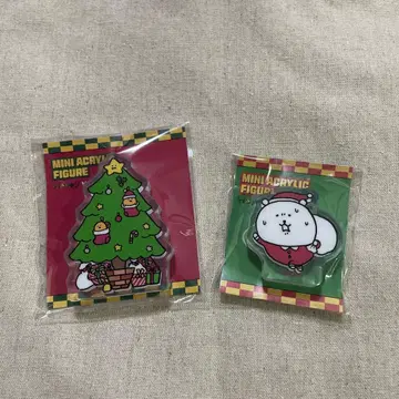 한국 한정 나가노 곰 두더지 고로케 크리스마스 아크릴 스탠드 세트