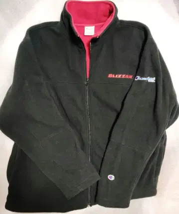 Champion 플리스 자켓 블랙 BLIZZAK