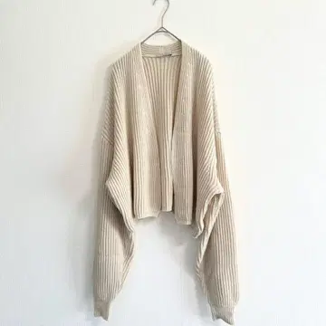 ADORE 벌키 니트 빅 슬리브 가디건