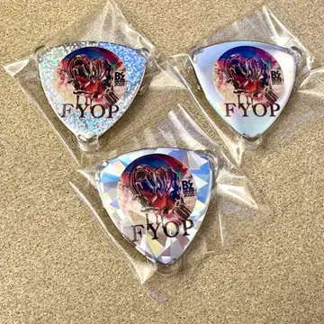 B'z FYOP 가챠 피크 배지 3종 세트