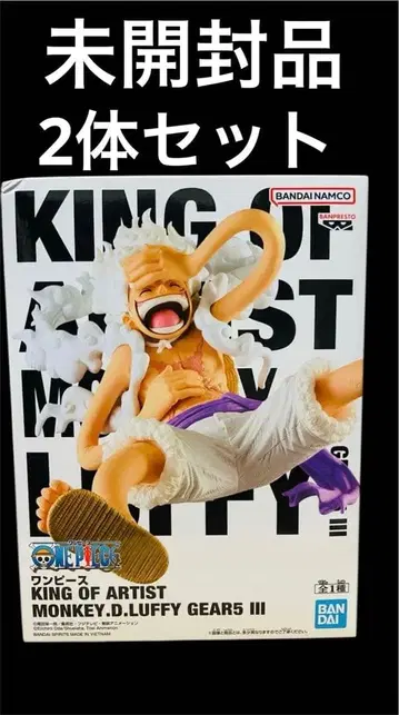 원피스 KING OF ARTIST 루피 피규어 니카 미개봉
