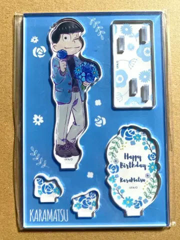 오소마츠 6쌍둥이 6쌍둥이 벌스데이'22 아크릴 스탠드 카라마츠